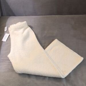 Bonpoint Cream Fleece Kids Joggers